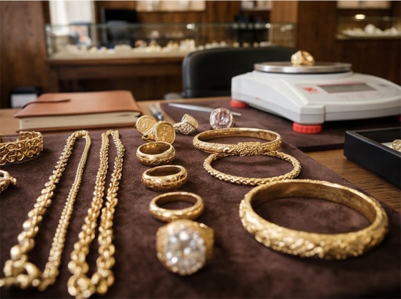 Compra de oro y plata en el establecimiento de El Rey del Oro en Vigo